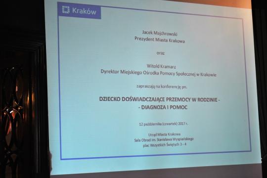 Konferencja „Dziecko doświadczające przemocy w rodzinie – diagnoza i pomoc”